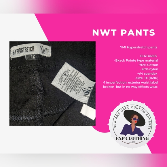 💙 NWT YMI Hyperstretch pants - Picture 3 of 4